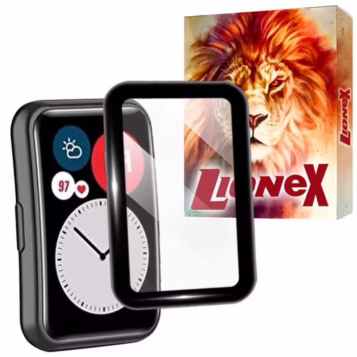 محافظ صفحه نمایش لایونکس مدل LWPM مناسب برای ساعت هوشمند هوآوی Watch Fit