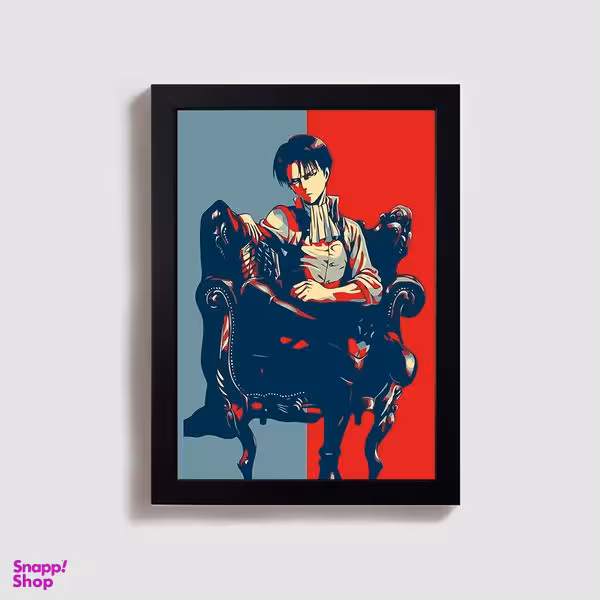 تابلو مدل اتک آن تایتان لیوای attack on titan levi BL91