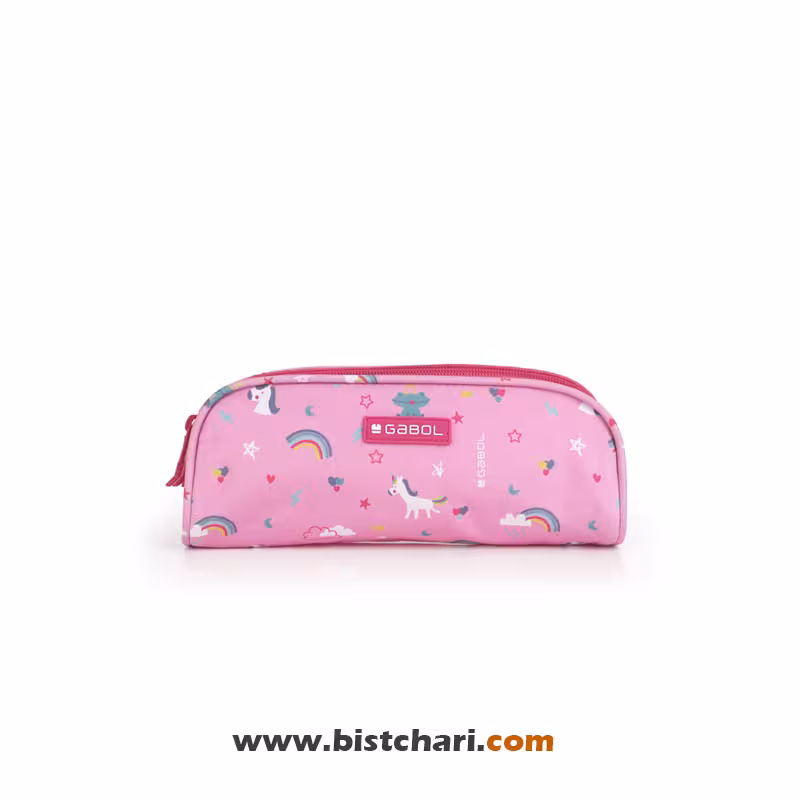 جامدادی دو زیپ مدل Rainbow برند گابل Gabol کد 233931019