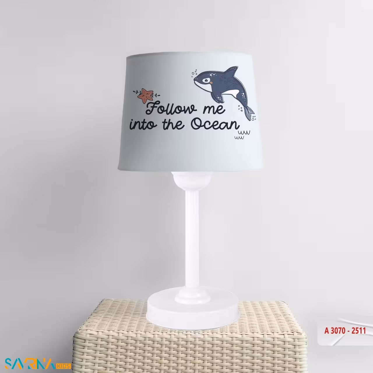 آباژور بچگانه طرح دلفین کوچولو کد A3070