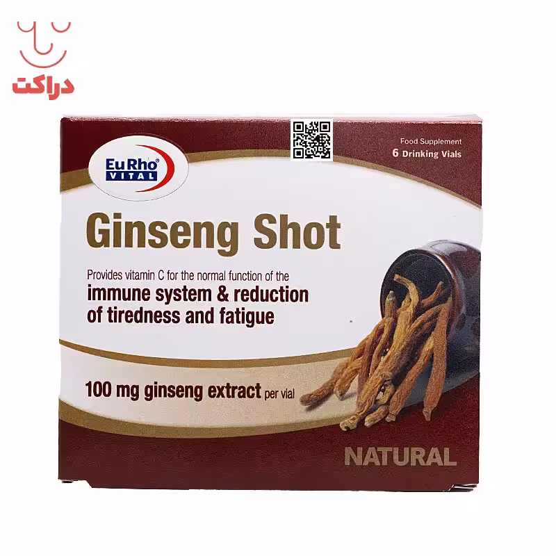 ویال خوراکی جینسینگ شات یوروویتال