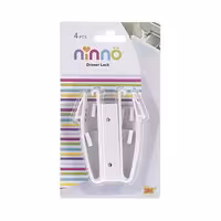 قفل کشو برند نینو ( 4 عددی ) – NINNO DRAWER LOCK