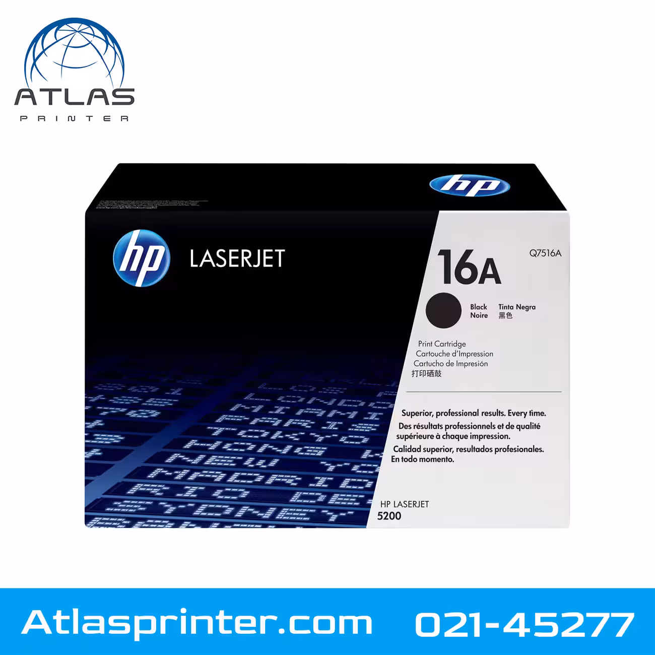 کارتریج لیزری اچ پی HP 16A مشکی