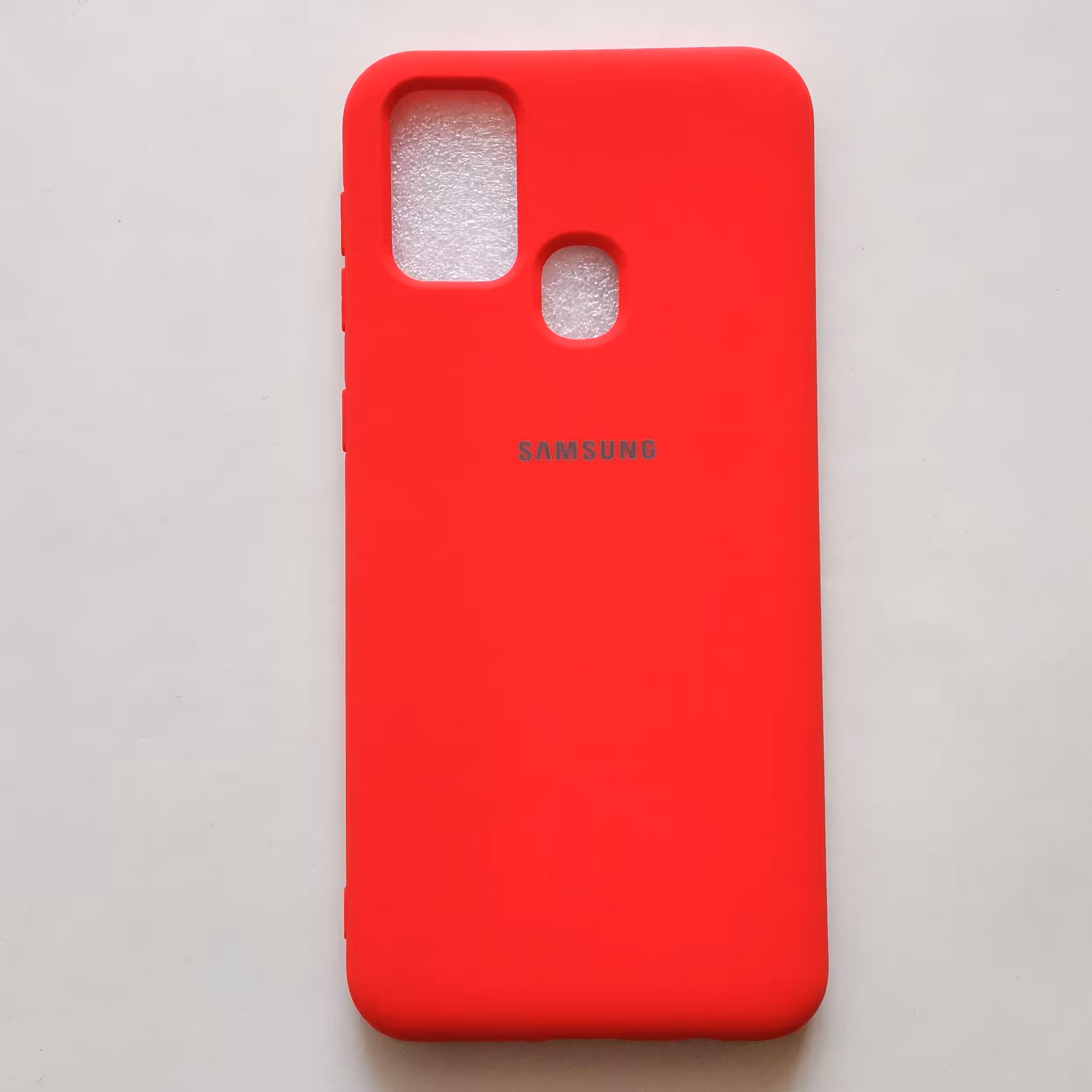 قاب سیلیکونی قرمز مناسب گوشی سامسونگ M31