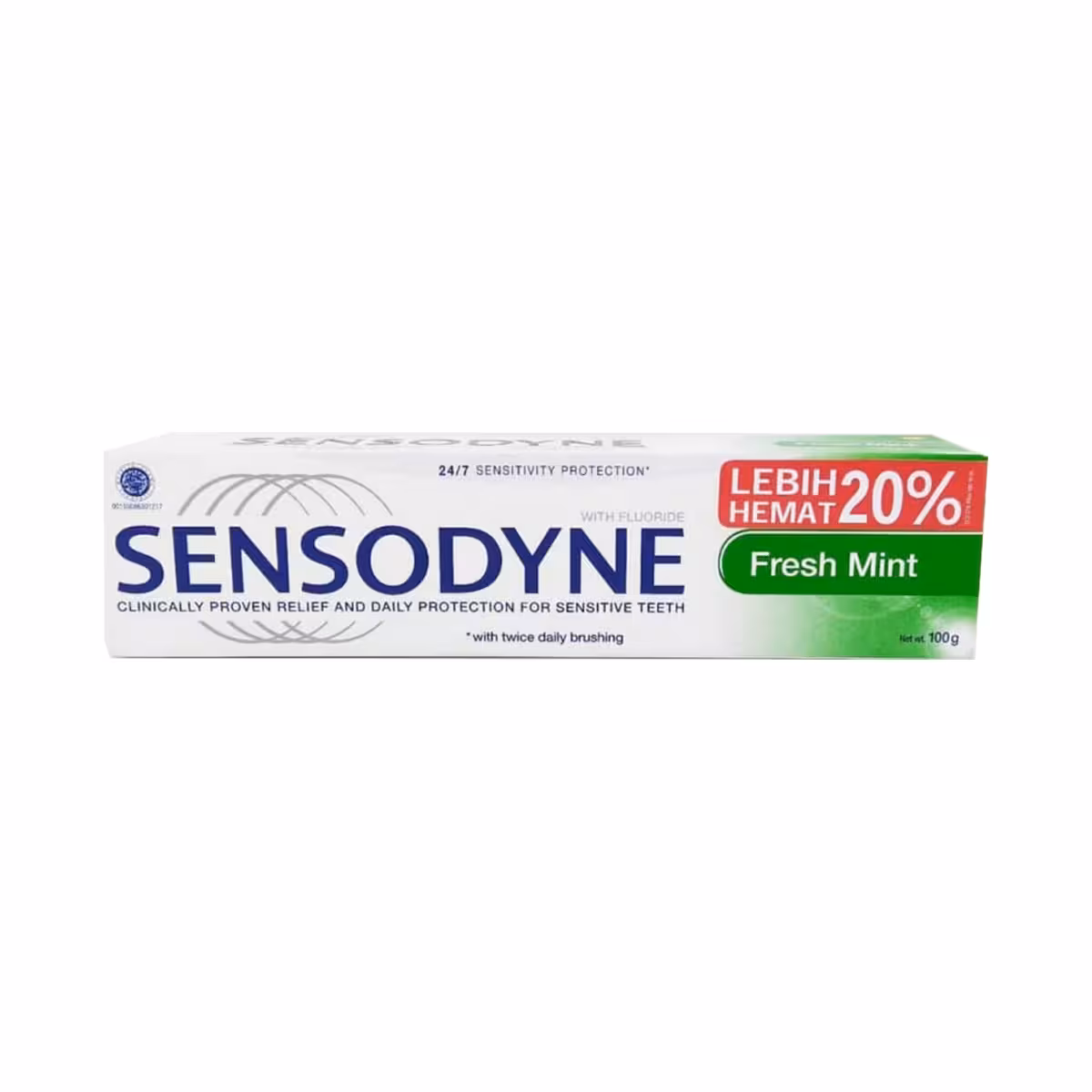 خمیر دندان سنسوداین مدل fresh mint حجم 100 میل
