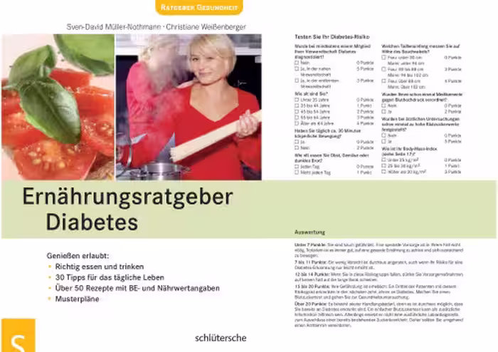 خرید و دانلود نسخه کامل کتاب Ernährungsratgeber Diabetes - Genießen erlaubt