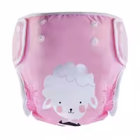 شورت آموزشی کودک وی کر مدل دکمه دار طرح Happy Sheep کد A808