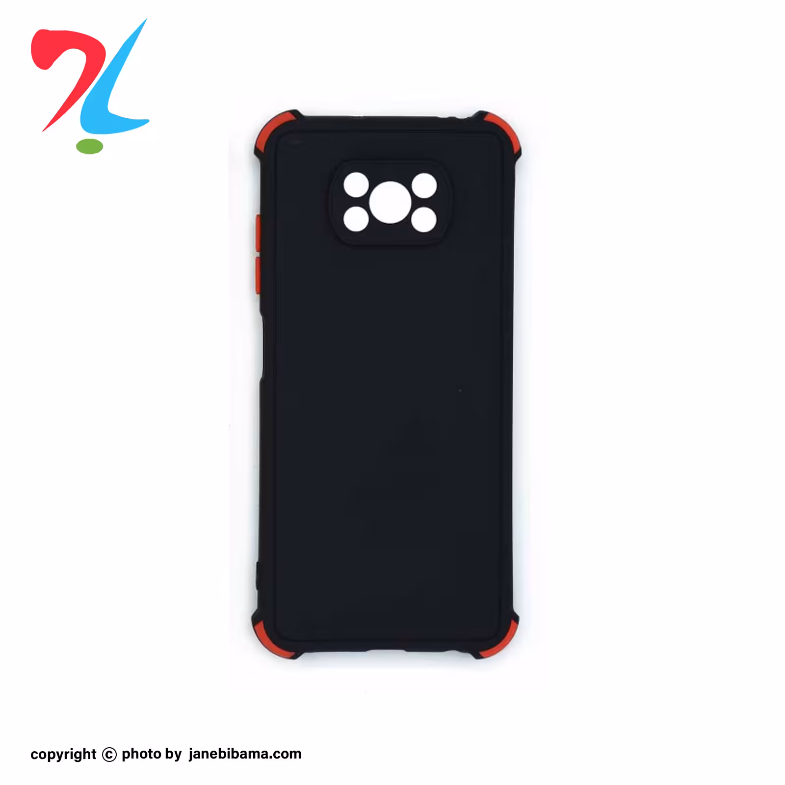 قاب TPU محافظ لنز دار شمعی مناسب برای شیائومی  XIAOMI POCO X3 -رنگ مشکی