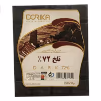 شکلات تخته ای تلخ 72% دریکا