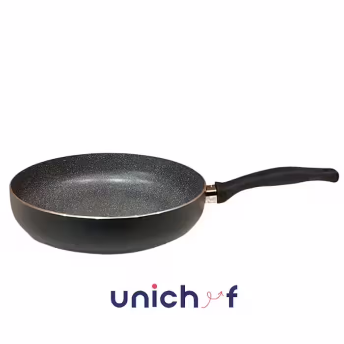 تابه تک دسته 28 کف گرانیت-مشکی