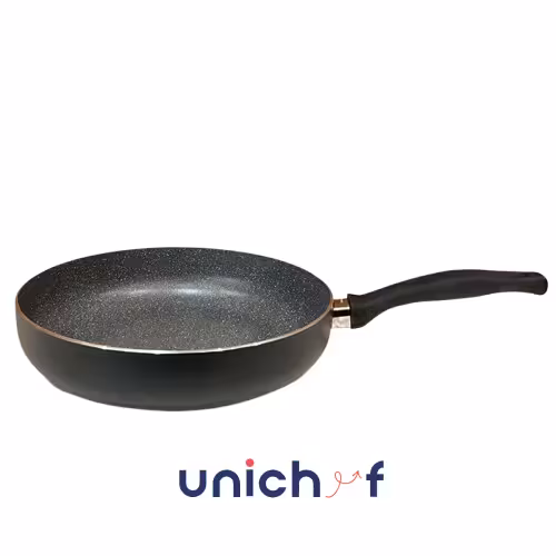 تابه تک دسته 28 کف گرانیت-مشکی
