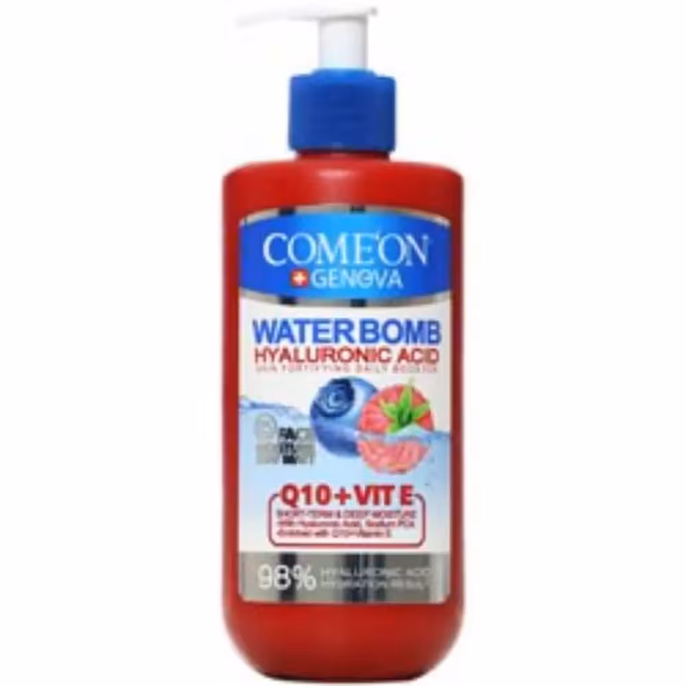 کرم آبرسان صورت واتر بمب حاوی کیوتن و ویتامین ای کامان 500 میلی لیتری