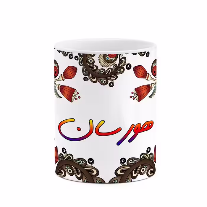 ماگ   اسم هورسان  سنتی گل و بته کد mgh48303