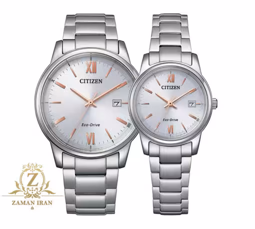 ساعت مچی ست زنانه و مردانه سیتیزن citizen اورجینال مدل BM6978-77A C