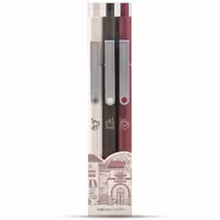 خودکار ژله ای مشکی کاکو KACO مدل K1025 نوک 0.5 میلی متری 3 عددی