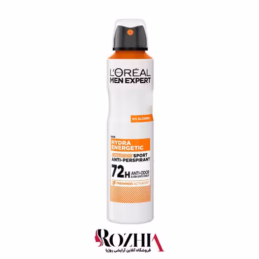 اسپری ضد تعریق لورآل Men Expert Hydra Energetic