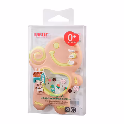 دندانگیر سیلیکونی کودک man teether فارلین FARLIN