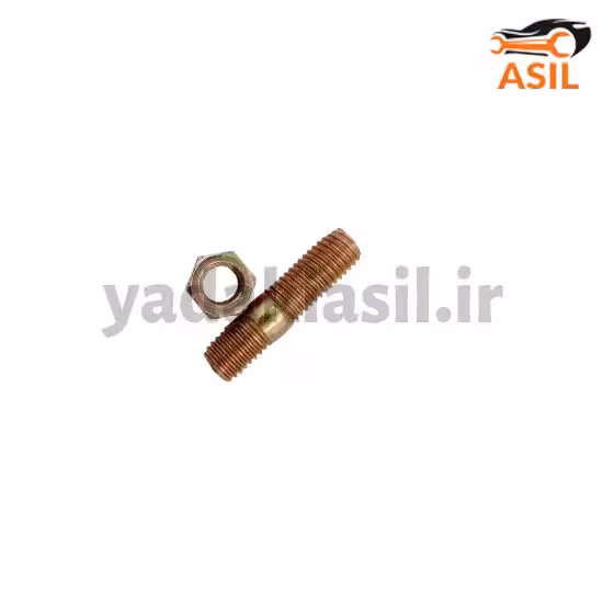 پیچ و مهره گلویی اگزوز پراید سایز 10