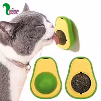 تشویقی گربه کت نیپ دار مدل آووکادو آبنباتی دیواری