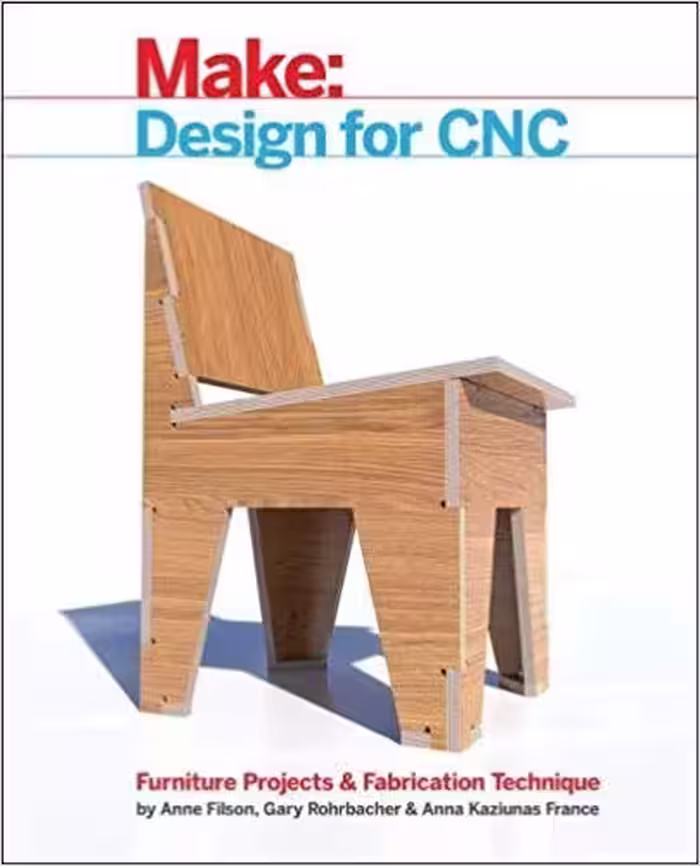 󾕇 دانلود کتاب Design For Cnc - Furniture Projects And Fabrication Technique, 2017 - دانلود کتاب های دانشگاهی