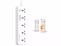 چند راهی برق 5 سوکت، 3 یو اس بی و 1 تایپ سی الدنیو LDNIO SC5415 Power Strip With USB Port