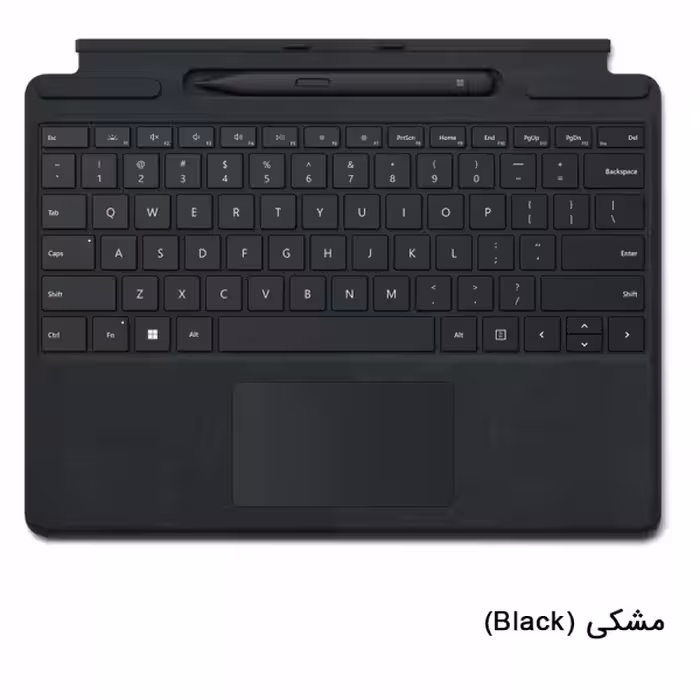کیبورد مایکروسافت مدل Signature با قلم 2 Slim مناسب برای سرفیس پرو 8 و پرو 9