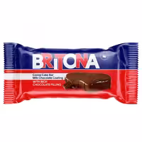 کیک روغنی کاکائویی با مغز کرم شیری بریتونا – 34 گرم