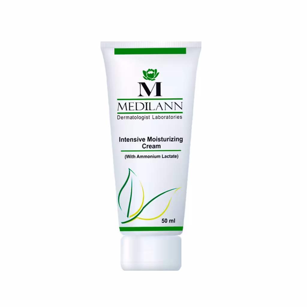 کرم مرطوب کننده آمونیوم لاکتات 12 درصد مدیلن 50میلی لیتر | Medilann Ammonium Lactate 12 Moisturizing Cream