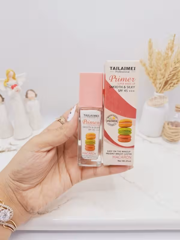 پرایمر و ضد آفتاب ماکارون تایلامی spf45 اورجینال کد NO.:TLM-F215