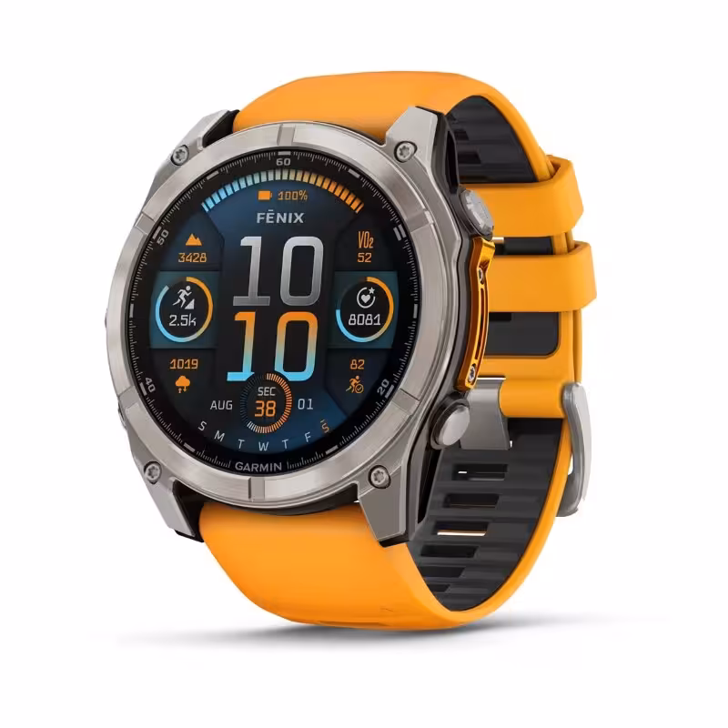 قیمت و خرید ساعت گرافیت اسپارک گارمین مدل fenix 8 - 51 mm، AMOLED اورجینال