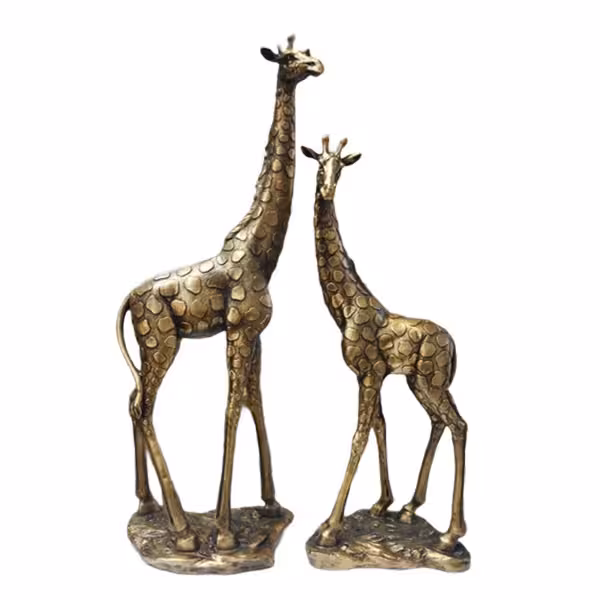 مجسمه مدل زرافه مجموعه 2 عددی