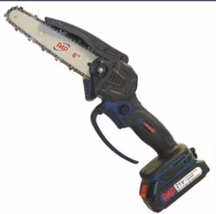 اره زنجیری شارژی 15 سانتی 21 ولت دو باتری PAP مدل CCS-2140