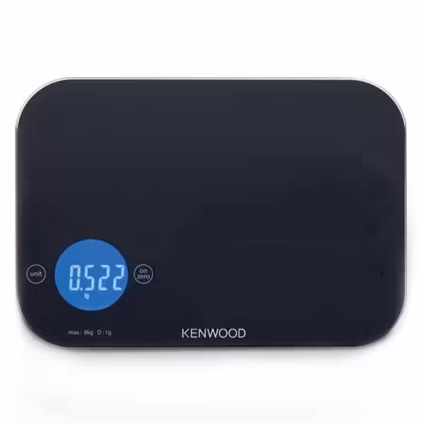 ترازوی آشپزخانه کنوود p50 صفحه ای مشکی/سفید