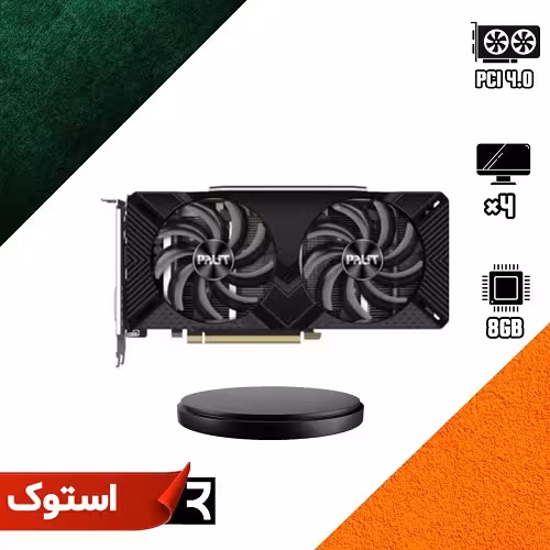کارت گرافیک استوک پالیت مدل GeForce RTX 2060 SUPER DUAL