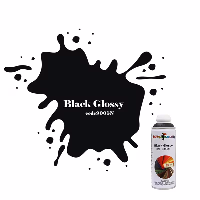 اسپری رنگ مشکی براق دوپلی کالر کد 9005N