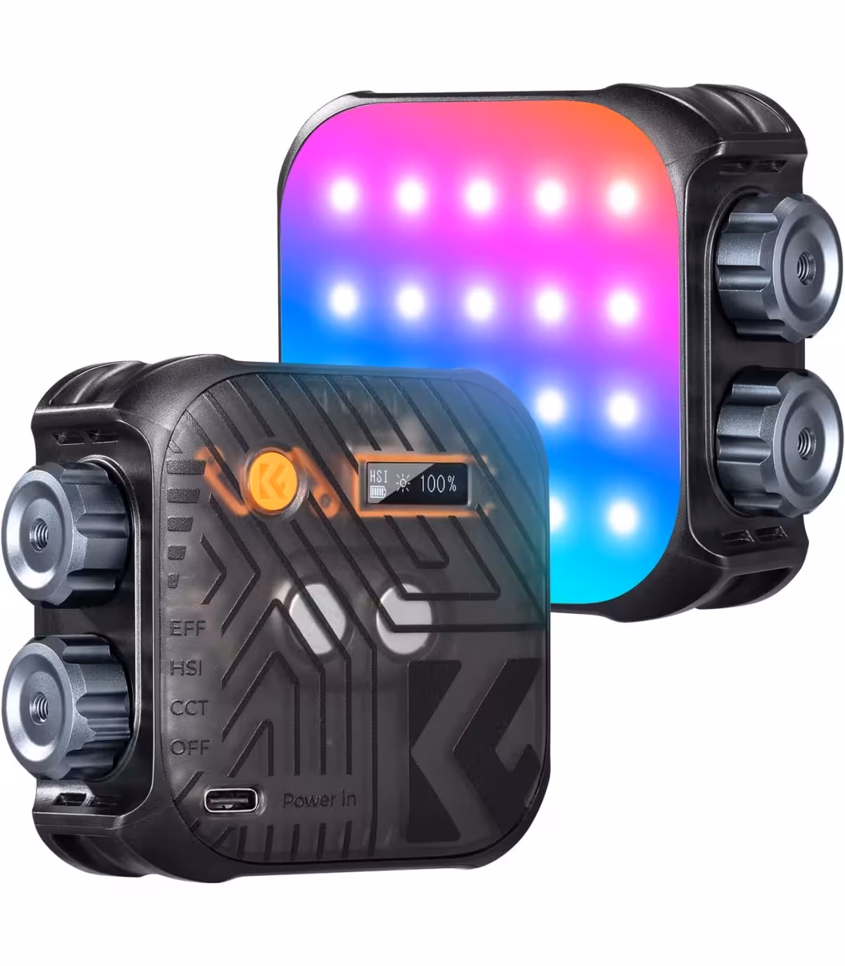 نور RGB کوچک ک اند اف K&F 6W RGB Video Light