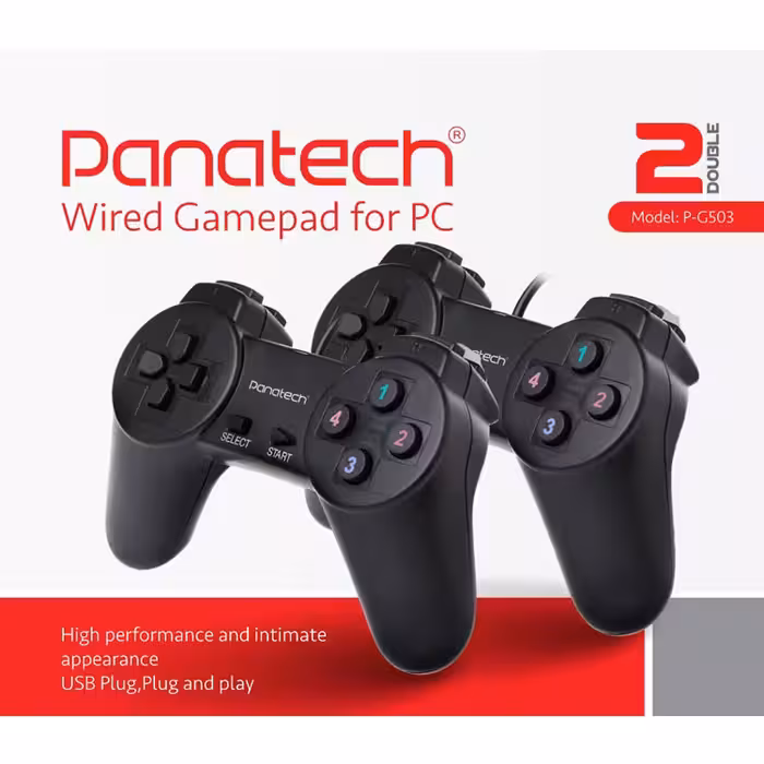 دسته بازی دوبل ساده Panatech مدل 503