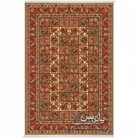 فرش گلیم پاتریس گلفرنگ شکلاتی 400 شانه