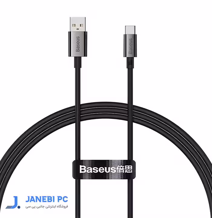 کابل تبدیل 1 متری USB به USB-C بیسوس مدل P10320102114-00