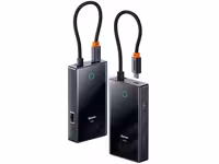 هاب تایپ سی 6 پورت فلزی بیسوس Baseus Focus Series 6 Port Type-C Hub Adapter WKYY030213