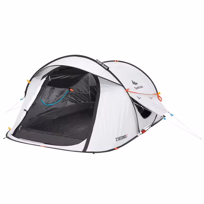 چادر کمپینگ2 نفره کچوا مدل Pop-up فنری F&B 2SECONDS
