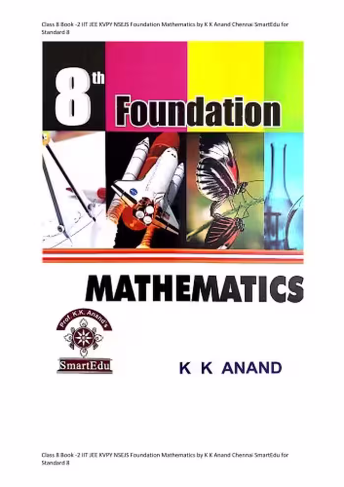 خرید و دانلود نسخه کامل کتاب Class 8 Book -2 Foundation Mathematics