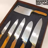 سرویس 6 تایی چاقو و ساطور آشپزخانه زنجان ست نیش