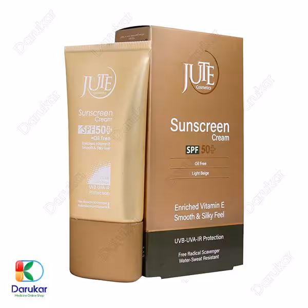 کرم ضد آفتاب پوست چرب ژوت SPF50 حجم 40 میلی لیتر