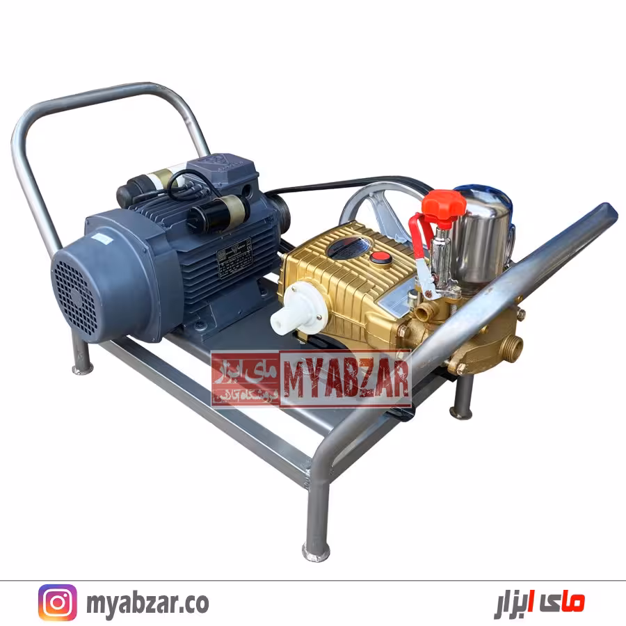 سمپاش زنبه ای برقی موتوژن تبریز 3 اسب با پمپ 45 بار
