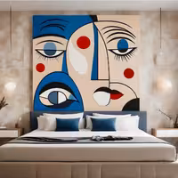 تابلو نقاشی کار دست کدکالا 1834