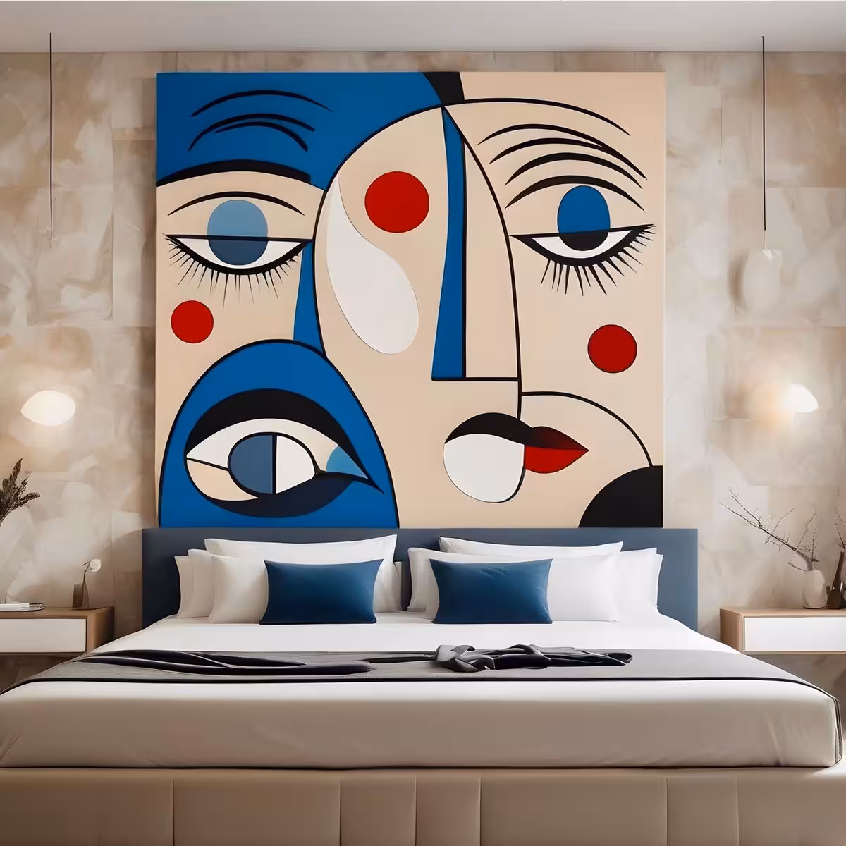 تابلو نقاشی کار دست کدکالا 1834