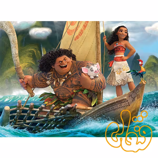 پازل موآنا و مویی Moana and Maui 10719