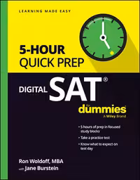 خرید و دانلود نسخه کامل کتاب Digital SAT 5-Hour Quick Prep For Dummies