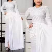 لباس مجلسی غواصی مدل تیسا